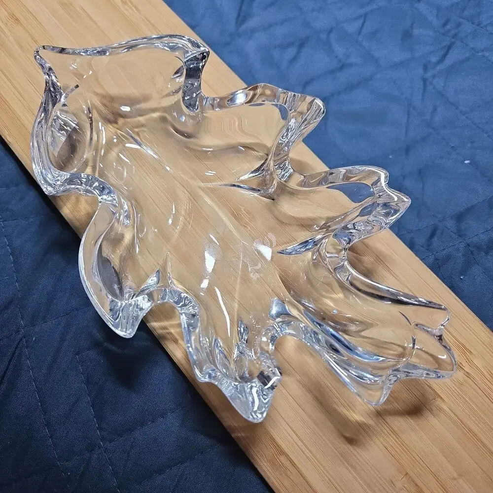 Marquis Waterford Crystal Oak Leaf Dish